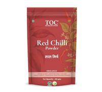 TOC Kashmiri & Natural Red Chilli Powder, Chemical Free, Pesticide Free, Non-GMO, Traditional Stone Ground, Native Variety, Premium Laal Mirch for Indian Cooking (500g, Red Chilli Powder)