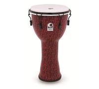 Toca 10-Inch Freestyle II Mechanically Tuned Synthetic Head Djembe - Red Mask