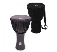 Toca 14" Djembe Freestyle Rope Tuned Black Mamba with Bag