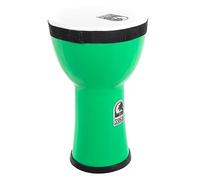 TOCA Doumbek Freestyle 2 Drum (weatherproof PVC drum shell with 10" height, always perfectly tuned, ideal for drum circles, education & therapy, diameter: 6"), Green