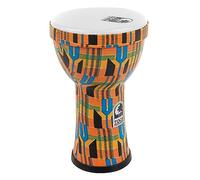 TOCA Doumbek Freestyle 2 Drum (weatherproof PVC drum shell with 10" height, always perfectly tuned, ideal for drum circles, education & therapy, diameter: 6"), Kente Cloth