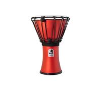 Toca Freestyle Colorsound 7" Matte Djembe Racing Red TFCDJ-7MTRR