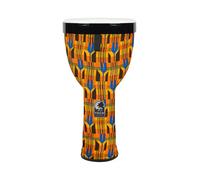 Toca Nesting Drums Freestyle II Djembe, Size 10", Kente Cloth, TSSND-10K-FP