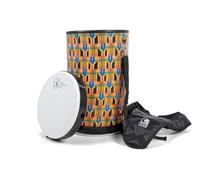 Toca Nesting Drums Freestyle II Djun Djun 12 Inch Kente Cloth TSSNDD-12K-FDP