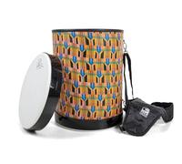 Toca Nesting Drums Freestyle II Djun Djun 14 Inch Kente Cloth TSSNDD-14K-FDP