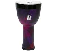 TOCA Nesting Drums Freestyle II (Weatherproof PVC drums, for indoor & outdoor, space-saving, lightweight, for musical education & therapy, diameter: 8"), Woodstock Purple