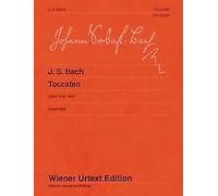 Toccatas BWV 910-916 piano Johann Sebastian Bach Wiener Urtext Ed