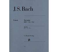 Toccaten BWV 910-916 Johann Sebastian Bach Piano Book [Softcover]