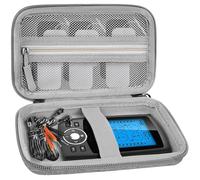 TOCCOOL Hard Shell Travel Case for TENS Unit & EMS Massager, Shockproof Protective Storage Bag with Mesh Pocket, Compatible with AUVON AS8012041 & TENS SM9126 (Case Only)
