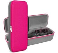 TOCCOOL Hard Travel Case Compatible with Revlon One-Step Hair Dryer/Volumizer/Styler, Shockproof EVA Carrying Bag Storage Organizer for Hot Air Brush and Accessories (Rose)