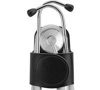 TOCCOOL Medical Belt Clip for Stethoscopes, Vegan Leather Holster Compatible with 3M Littmann/ADC, Holder Hip Clip for Medical Student, Nurse Accessories(Black, Storage Only)