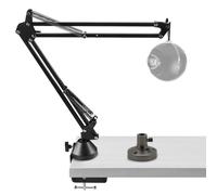 TOCCOOL Microphone Arm Compatible with Blue Yeti, Yeti X, Yeti Pro, Snowball ICE Mic Boom Arm Mount with Table Flange Adapter, Suspension Stand, Desk Mount Holder