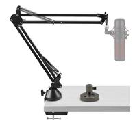 TOCCOOL Microphone Arm Compatible with HyperX QuadCast, QuadCast S, SoloCast Mic Boom Arm with Table Flange Mount Adapter, Suspension Stand, Desk Mount Holder