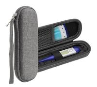 TOCCOOL Oral Thermometer Case & Digital Oral Temperature Bag, Sturdy Storage Box Compatible with Boncare/Rongfeng/iProvèn(EVA, Earthquake Protection, Only Case)