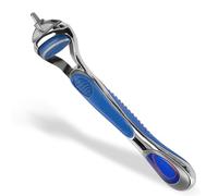 TOCCOOL Plastic Razor Handle Replacement, Men's Shaving Razor Handle, Shaver Handle Compatible with Gillette Fusion 5 Proshield & Proglide Blade Refill (Blue)