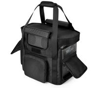 TOCCOOL Portable Power Station Storage Bag Compatible with EcoFlow Delta 2 - with Shoulder Strap, Side Zipper and Cable Storage Pocket for Camping, RVing and Outdoor Use (Black)