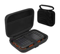 TOCCOOL Portable Solar Charger & Power Bank Travel Case - Hard Storage Box Compatible with Anker PowerCore 10K and Durecopow 20000mAh Solar Charger (Black)