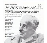 Toch, E. - Quartet String/Divertimento Violin/Cello/Quartet