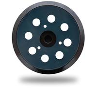 Tockrop 5-Inch 8-Hole Round Hook and Loop Backing Pad Standard Replacement Pad for Makita BO5030/K, BO5031K, BO5041K
