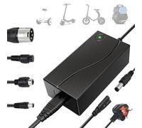 TOCMSNHG Electric Scooter Charger, 42V 2A Hoverboard Charger with 4 Connections, Mobility Scooter Chargers, Electric Bike charger for Electric Bike, Hoverboard, Balance Scooter
