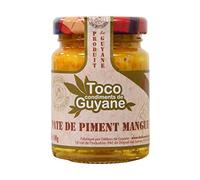 TOCO - Délices de Guyane - Chilli Paste Mango - Natural Fragrance for All Your Dishes - Natural Ingredients and 100% French - 100 g