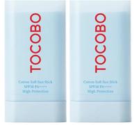 TOCOBO Cotton Soft Sun Stick SPF50+ PA++++ (3.5 g) (Pack of 2)