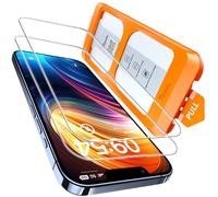 TOCOL 2 Pack for iPhone 13 Pro Max/iPhone 14 Plus Screen Protector 6.7-Inch, Instant Installation, 16FT Military Grade Shatterproof, Tempered Glass, Case Friendly, HD Clear Coverage Protection