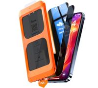 TOCOL 2 Pack for iPhone 13 Pro Privacy Screen Protector 6.1-Inch, True 25°Anti Spy, Instant Installation, Tempered Glass, Case Friendly, HD Coverage Protection