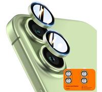 TOCOL 2 Pack for iPhone 17 Camera Lens Protectors, Individual Tempered Glass Protectors, Anti-Scratch, Easy Installation, Ultra HD Night Shooting Mode, Light Green