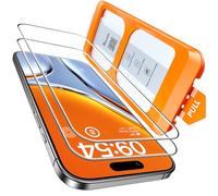 TOCOL 2 Pack Screen Protector for iPhone Air 6.5-Inch, Instant Installation, Tempered Glass HD Clear, Military Grade Shatterproof, Case Friendly, Full Coverage Protection for iPhone 17 Air