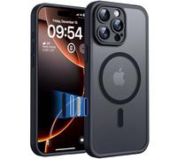 TOCOL Magnetic for iPhone 16 Pro Max Case with Camera Control Capture Button, Fit for MagSafe, Upgraded Full Camera Protection, Shockproof Slim Translucent Matte Back Phone Cover, Black