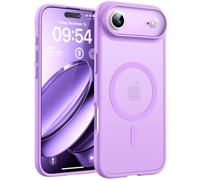 TOCOL Magnetic for iPhone Air Case 6.5-Inch, Compatible with MagSafe, Full Camera Protection, Built-in Magnetic Ring, Drop Protection Shockproof Translucent Matte for iPhone 17 Air (Light Purple)