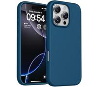 TOCOL Silicone for iPhone 16 Pro Max Case, Liquid Silicone Slim Silky-Soft Touch, Multi-Color Anti-Scratch Shockproof for iPhone 16 Pro Max, Midnight Blue