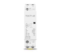 TOCT1 2P 25A 220V/230V 50/60HZ Din Rail Ac Modular Contactor 2NO 2NC Or 1NO 1NC 1Pcs(20A 1NO 1NC)