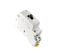 TOCT1 2P 25A 220V/230V 50/60HZ Din rail household AC modular contactor with manual control switch 2NO or 1NO 1NC or 2NC(2NO)