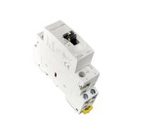 TOCT1 2P 25A 220V/230V 50/60HZ Din rail Household ac Modular contactor with Manual Control Switch 2NO or 1NO 1NC or 2NC(1NO 1NC)