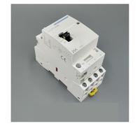 TOCT1 4P 25A 220V/230V 50/60HZ Din rail Household ac Modular contactor with Manual Control Switch 4NO or 2NO 2NC or 4NC BIANMTSW(2NO 2NC)