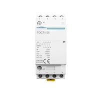 TOCT1 4P 25A 2NC 2NO 220V/230V 50/60HZ Guide Rail Household AC Modular Contactor(4NO,110V)