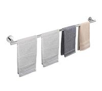 TocTen Bath Towel Bar - Thicken SUS304 Stainless Steel Bathroom Towel Holder, Towel Rod for Bathroom Heavy Duty Wall Mounted Towel Rack Hanger (33IN, Chrome)