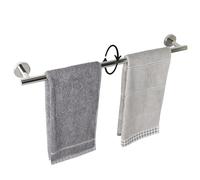 TocTen Bath Towel Bar - Thicken SUS304 Stainless Steel Bathroom Towel Holder, Towel Rod for Bathroom Heavy Duty Wall Mounted Towel Rack Hanger (24IN, Chrome)