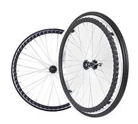 TOCTUS Wheelchair Rear Wheels Assembly 24inch, Solid Tyre Non-slip Back Wheel Replacement Accessories For Manual Wheelchairs, Grey/Black, 2 Pcs (Color : B)