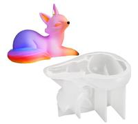 Tod 3D Candle Mold | 3D Tod Shape Silicone Candle Mold For DIY Handmade Molds Nonstick Soft And Easy To Release DIY Supplies For Concrete The, A