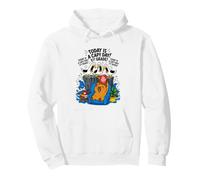 Today A Capy Day Funny Capybara Pun Seagull 1st Grade School Pullover Hoodie