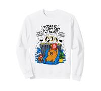Today A Capy Day Funny Capybara Pun Seagull 1st Grade School Sweatshirt