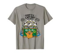 Today A Capy Day Funny Capybara Pun Seagull 2nd Grade School T-Shirt