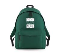 Today a Whole Bunch of Nope Backpack Rucksack 18L Bag - 42 x 31 x 21cm
