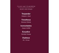 Today and Tomorrow Volume 24 Music and Drama - 9780415464161