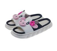 Today Black of Friday Women's Fuzzy Full Slippers Lady House Slipper Memory Foam Fluffy Comfy Breathable Women Christmas Deals Day Slippers Toddler Size 6 Purple Kids Extra Wide