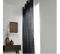 Today Curtains, blinds Rideau à oeillets 140/240 coton Teranga Navy Inaya in Blue 140x240 cm