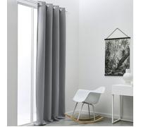 Today Curtains, blinds Rideau Occultant 140/240 Polyester TODAY Essential Acier in Grey 140x240 cm